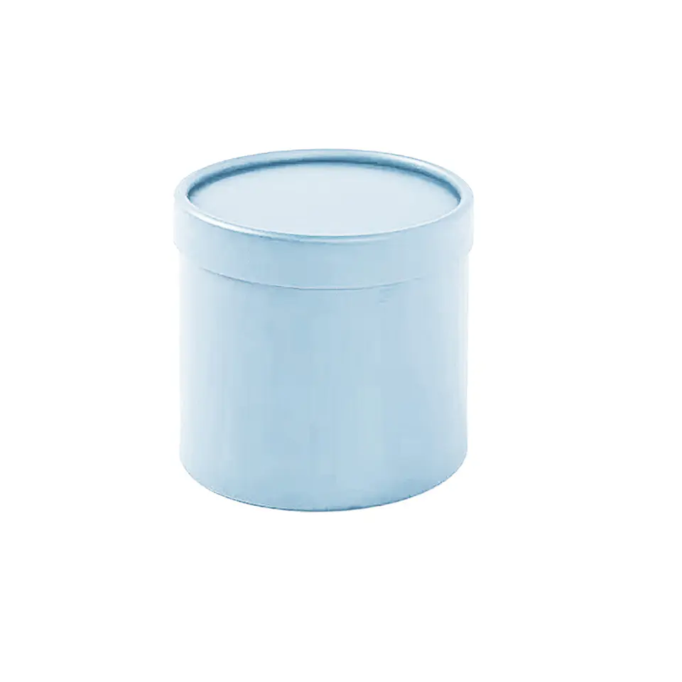 Cilindro pequeño azul 12.5*12.5cm 1