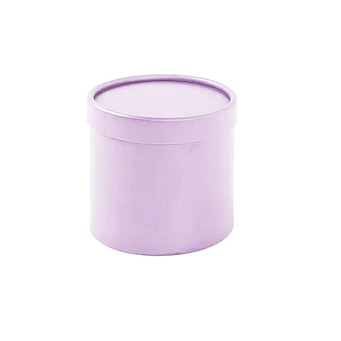 Cilindro pequeño lila 12.5*12.5cm