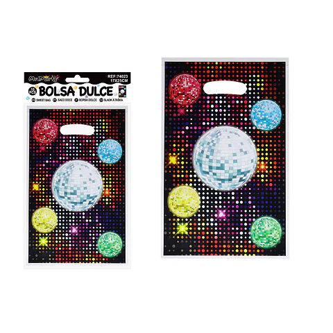 Bolsas perladas para dulces disco 10pcs 17*25cm