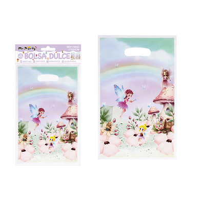 Bolsas perladas para dulces hada 10pcs 17*25cm