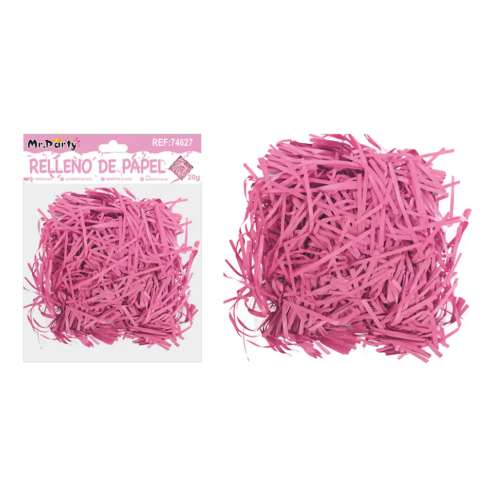 Relleno de papel rosa 20g 1