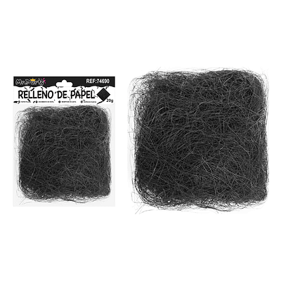 Relleno de hilo negro 20g