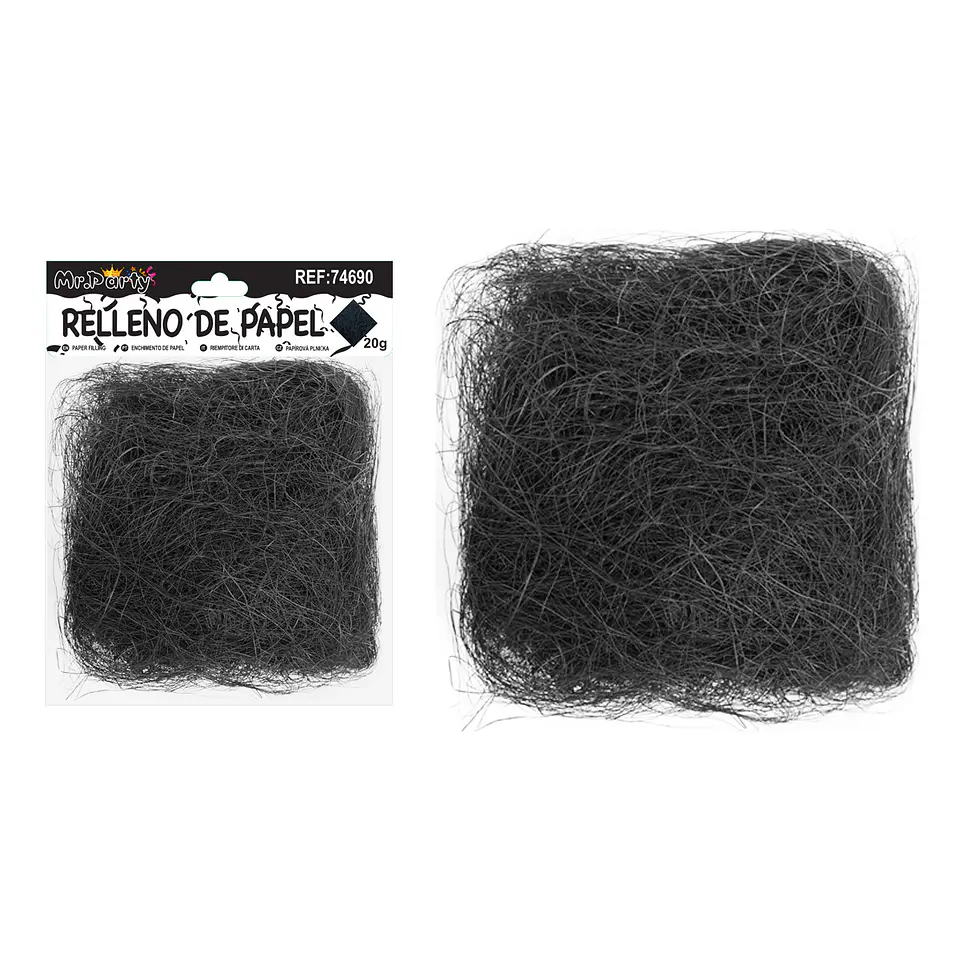 Relleno de hilo negro 20g 1