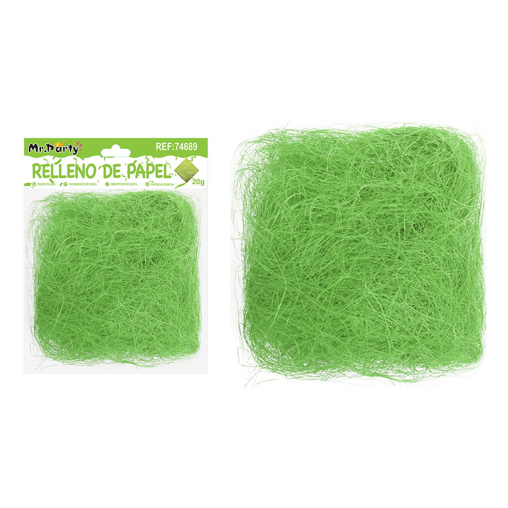 Relleno de hilo verde 20g