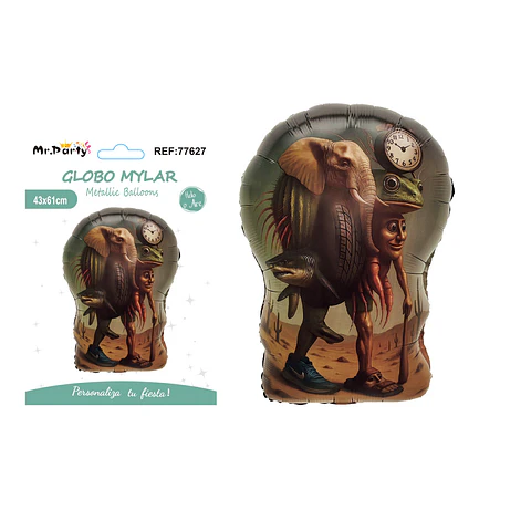 Globo metálico Brainrot 43*61cm