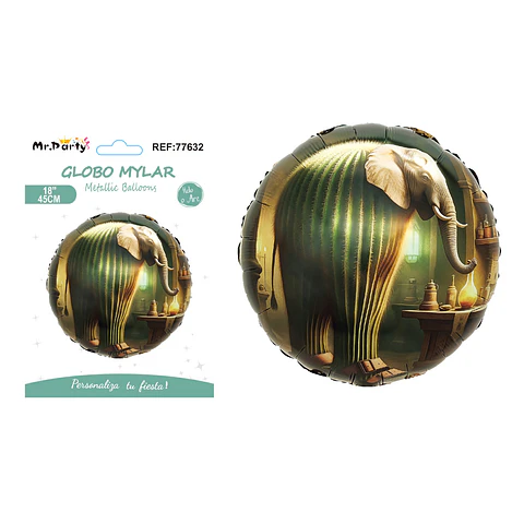 Globo metálico Brainrot 45cm