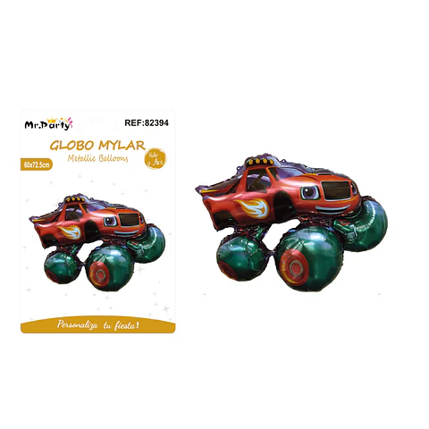 Globo metálico coche 60*72.5cm
