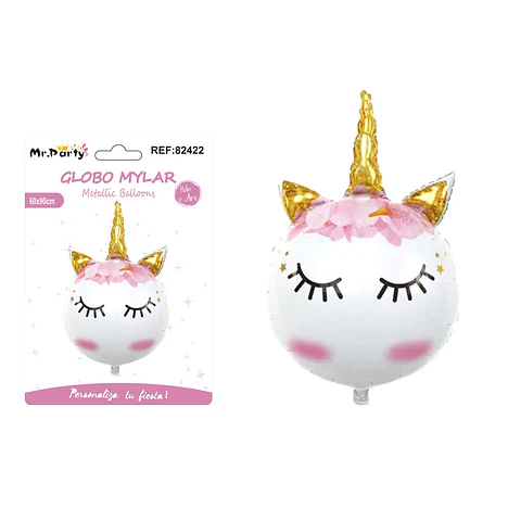 Globo metálico unicornio 60*90cm