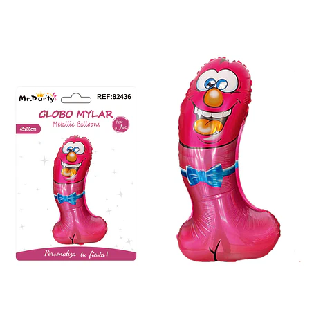 Globo metálico despedida de soltera rosa 45*80cm