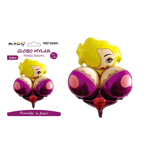Globo metálico despedida de soltera mujer 81*65cm