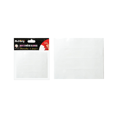 Puntos adhesivos para globos transparentes 10-11mm 100pcs