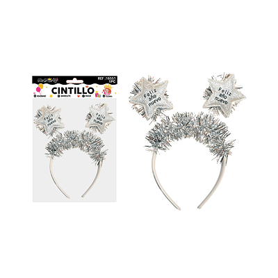 Cintillo Feliz Año Nuevo Color Aleatorio