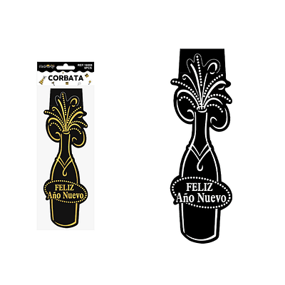 Botella decorativa Feliz Año Nuevo Color Aleatorio