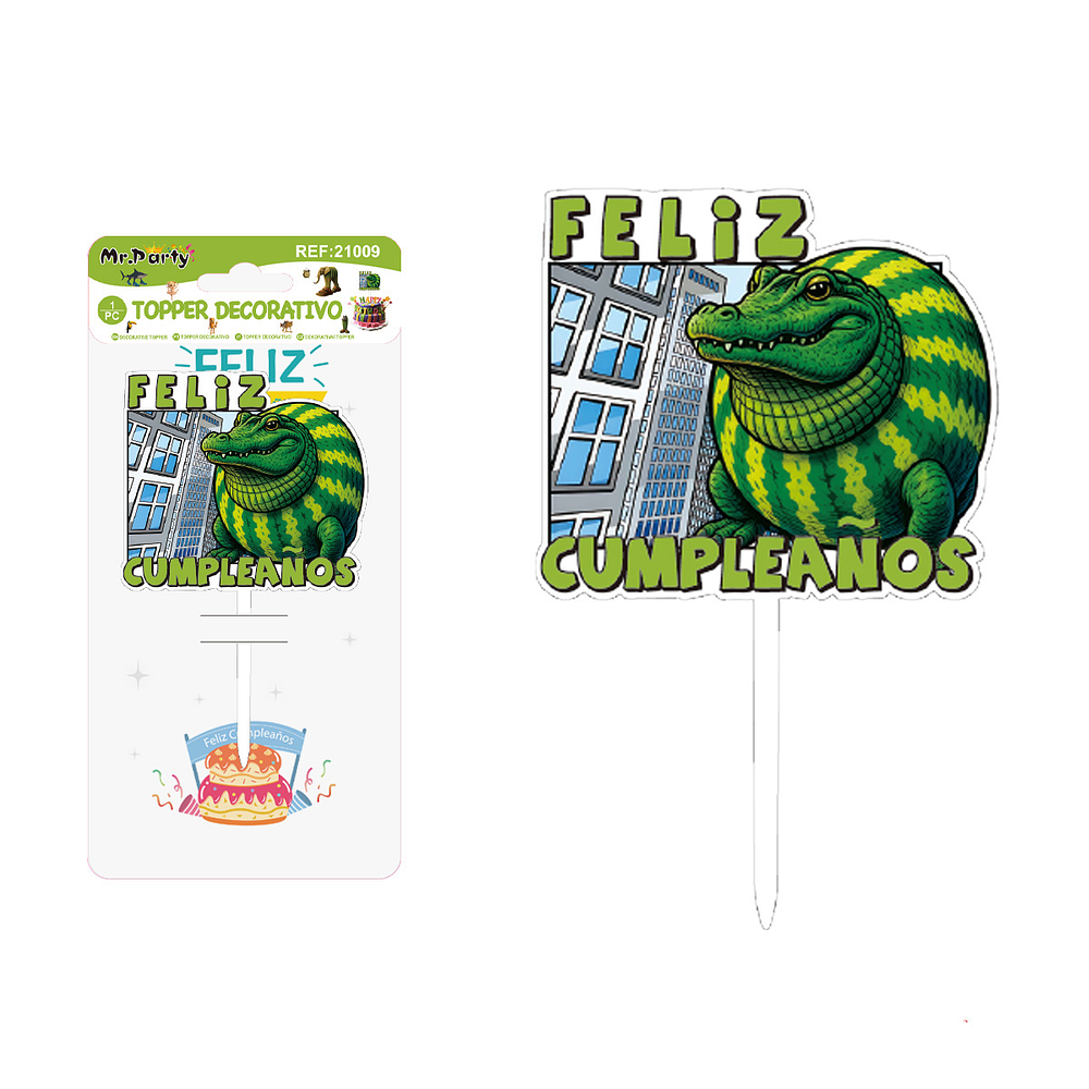 Cake Topper de Brainrot