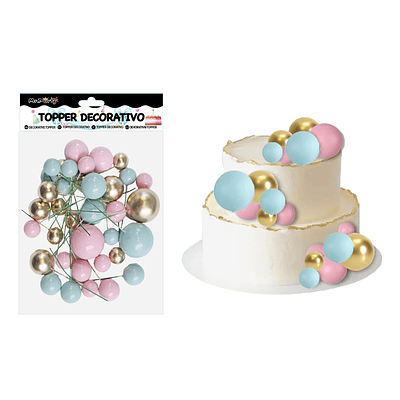 Set topper de decoración para pastel 36pcs