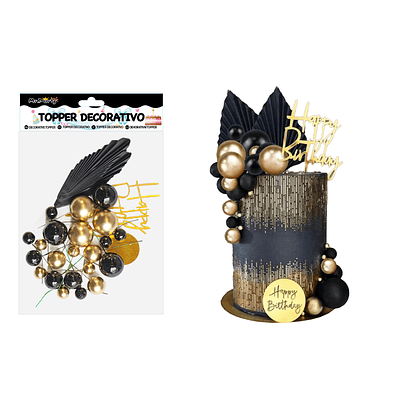 Set topper de decoración para pastel 26pcs