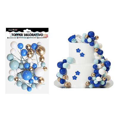 Set topper de decoración para pastel 36pcs