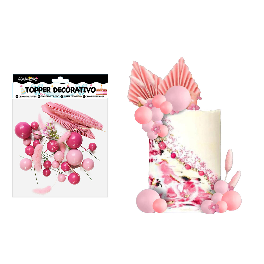 Set topper de decoración para pastel 29pcs