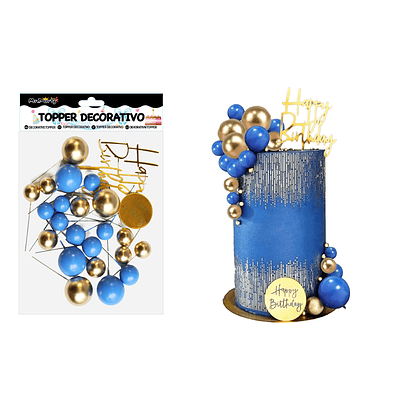 Set topper de decoración para pastel 24pcs