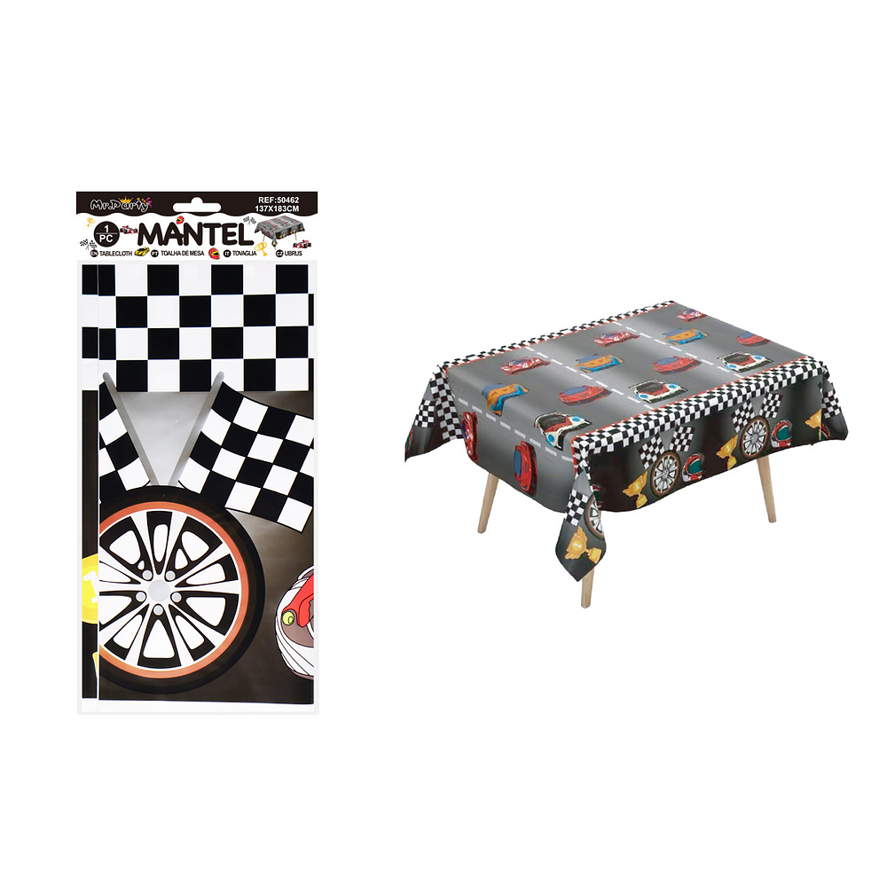 Mantel de carreras 137*183cm