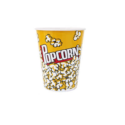 Cubeta palomitas plástico 14.5*18cm 1pcs