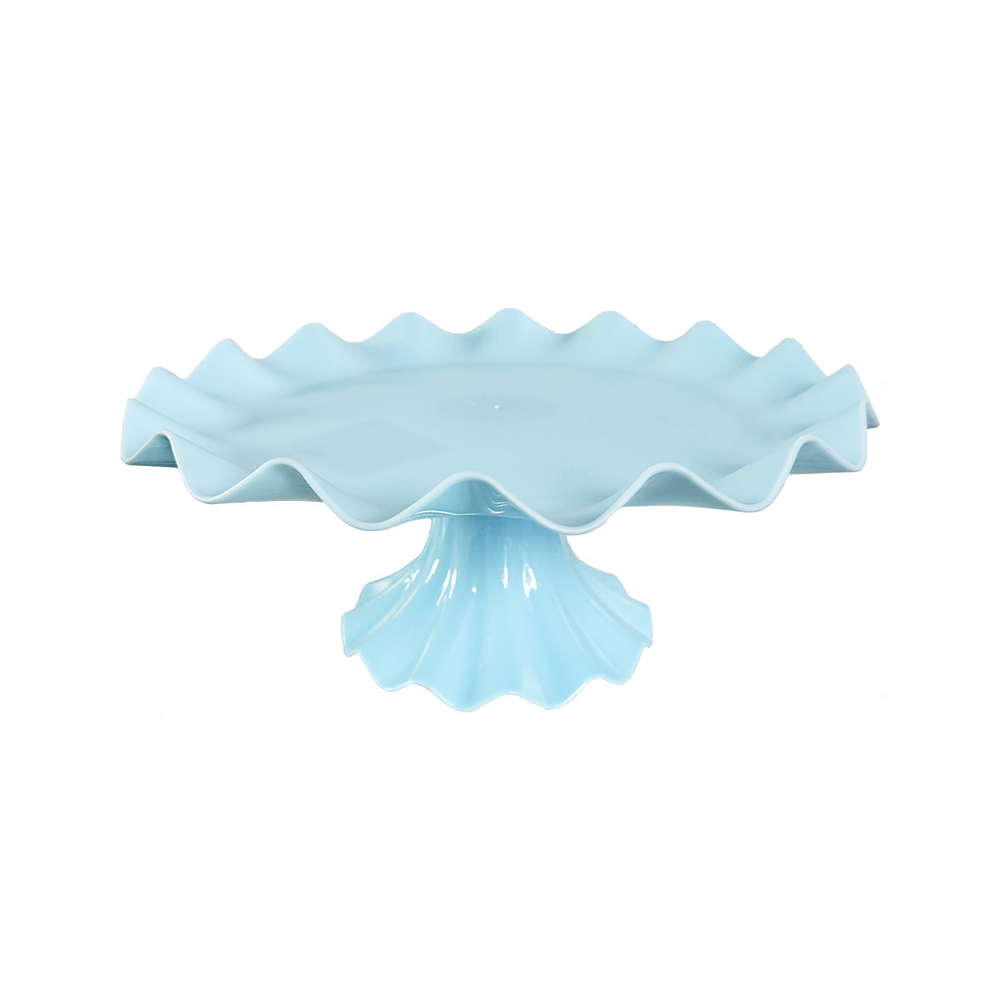 Cake stand ondulado 200g azul