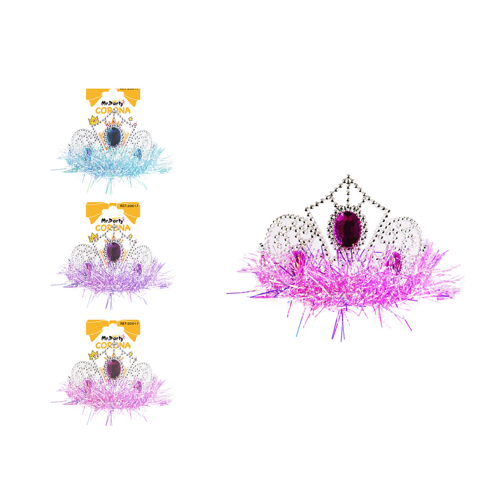 Corona con hilo brillante Color Aleatorio