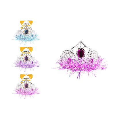 Corona con hilo brillante Color Aleatorio