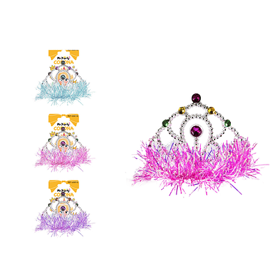 Corona con hilo brillante Color Aleatorio