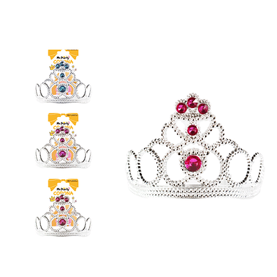 Corona con diamantes Color Aleatorio