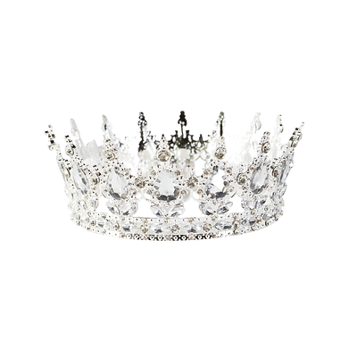 Corona aleación con diamantes 12.5*5.5*15cm 1pcs