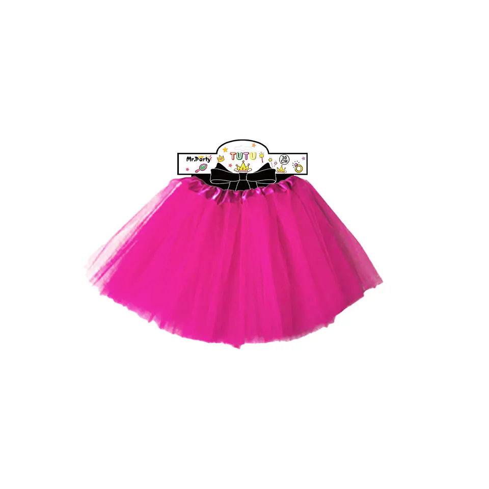 Falda tutú fucsia 40cm 1