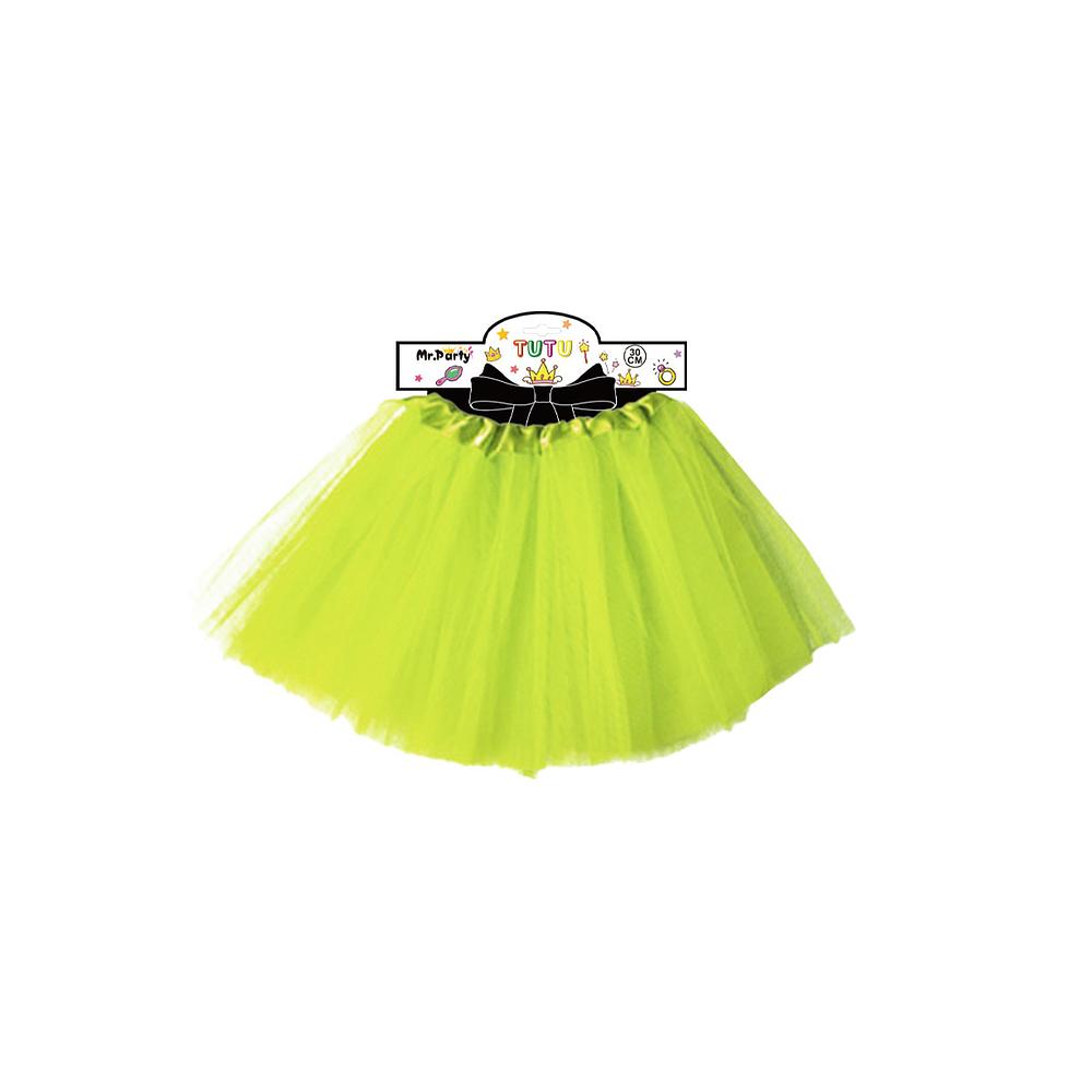 Falda tutú verde 40cm