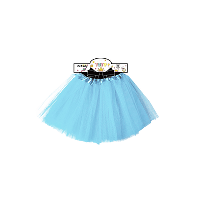 Falda tutú azul claro 40cm