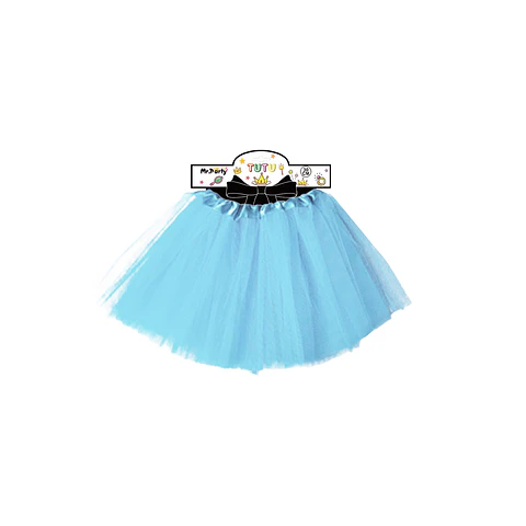 Falda tutú azul claro 40cm