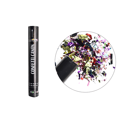 Lanza confeti multicolor 40cm 20g 1pc