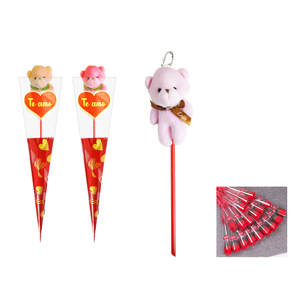 Osito de peluche 37*8.5cm Color Aleatorio