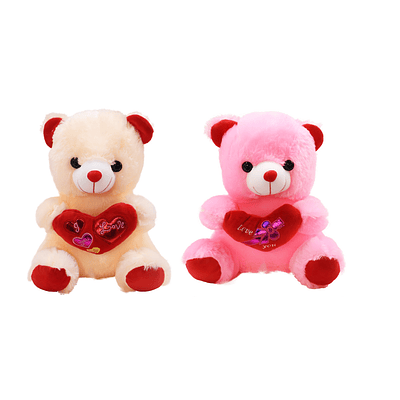 Peluche oso adorable 20*30cm Color Aleatorio