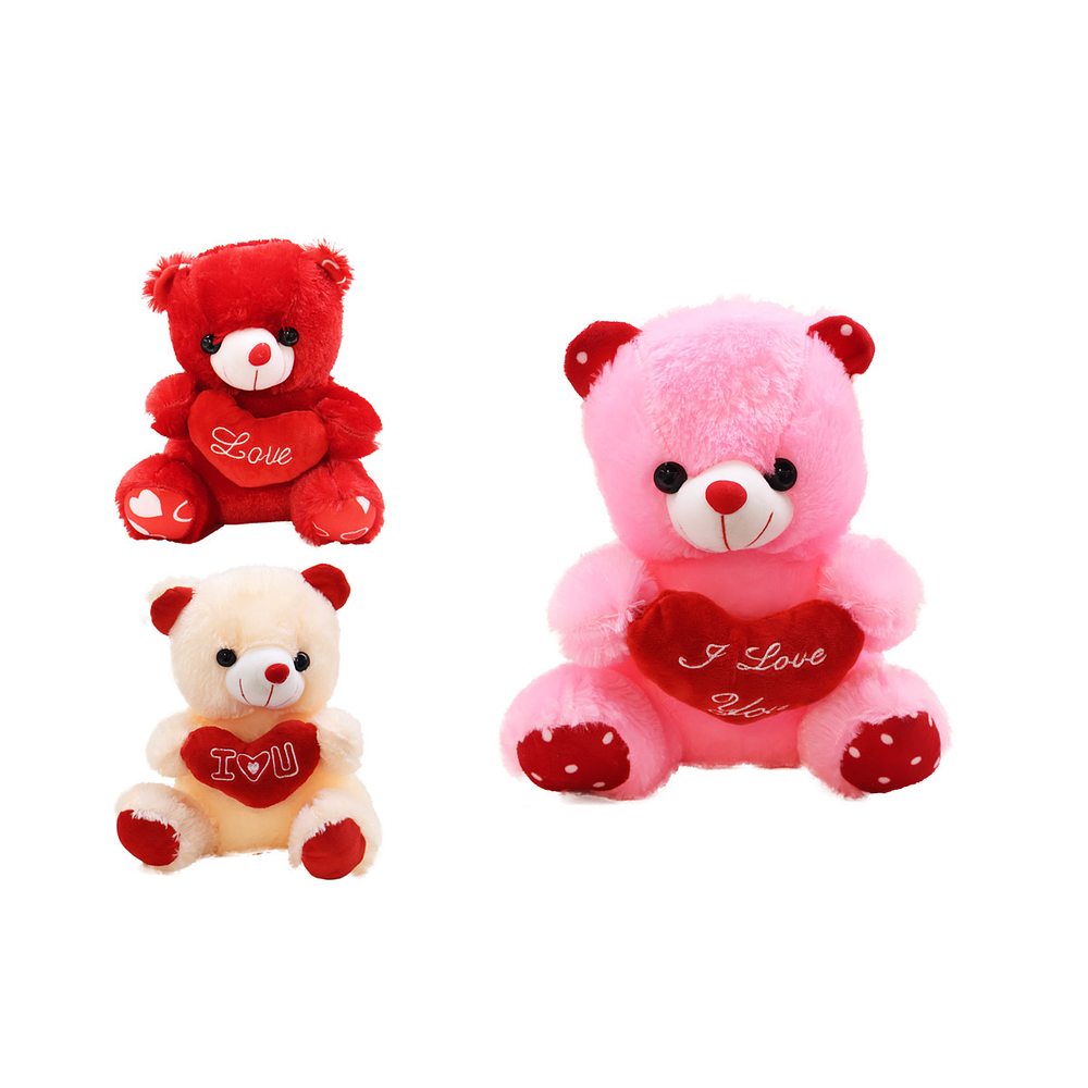 Peluche oso adorable 20*30cm Color Aleatorio