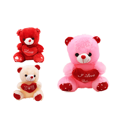 Peluche oso adorable 20*30cm Color Aleatorio