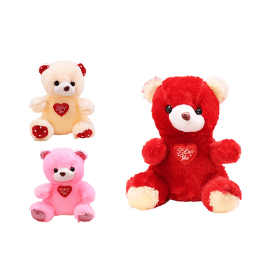 Peluche oso adorable 20*30cm Color Aleatorio