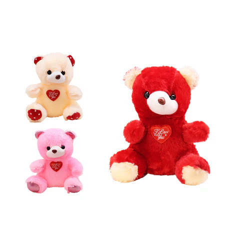 Peluche oso adorable 20*30cm Color Aleatorio