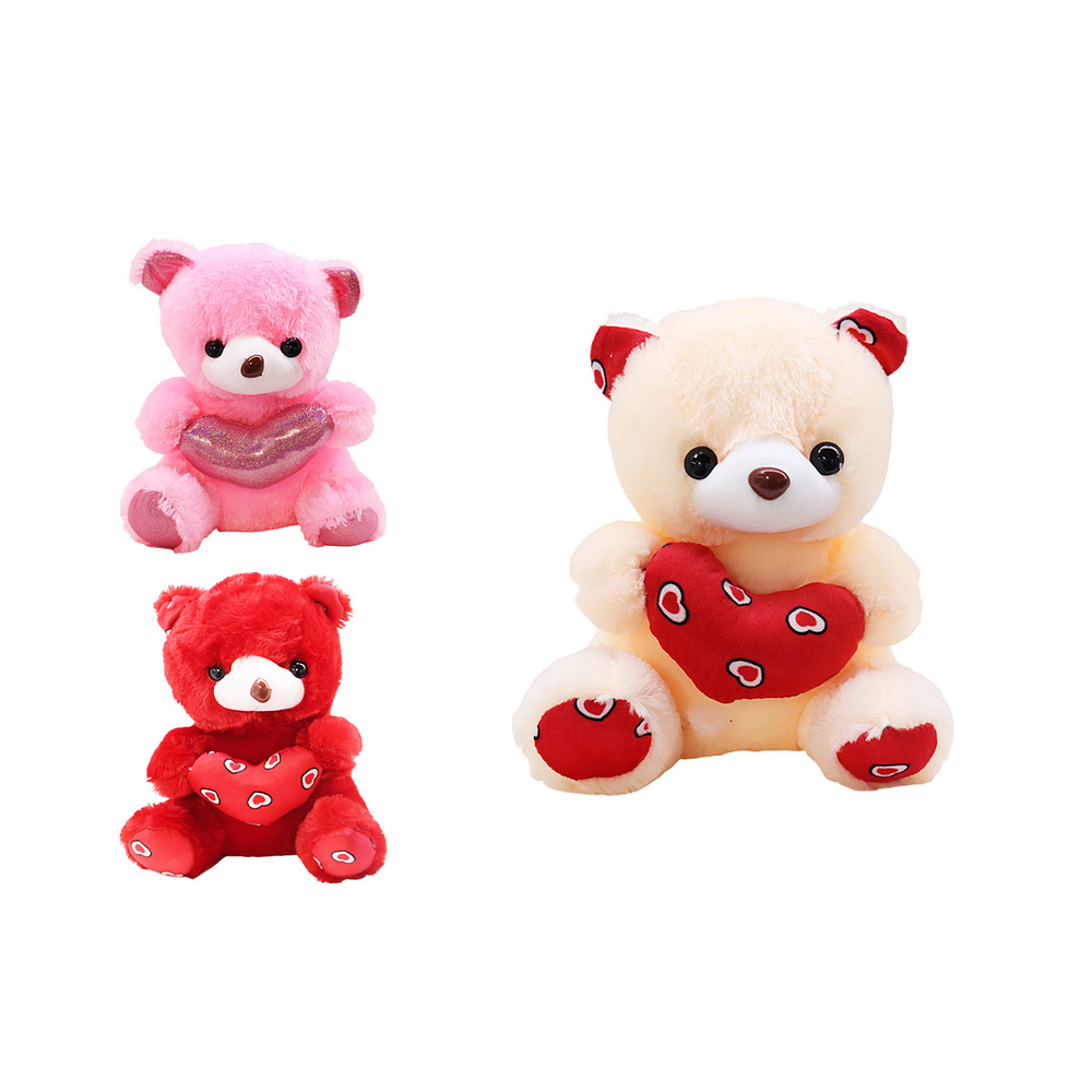 Peluche oso adorable 20*30cm Color Aleatorio