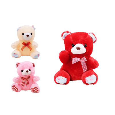 Peluche oso adorable 20*30cm Color Aleatorio