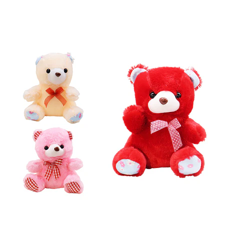 Peluche oso adorable 20*30cm Color Aleatorio