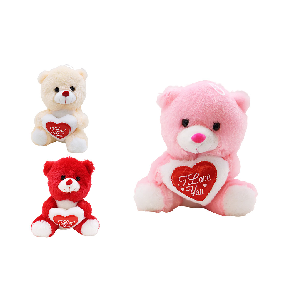 Peluche oso adorable 14*20cm Color Aleatorio