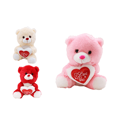 Peluche oso adorable 14*20cm Color Aleatorio