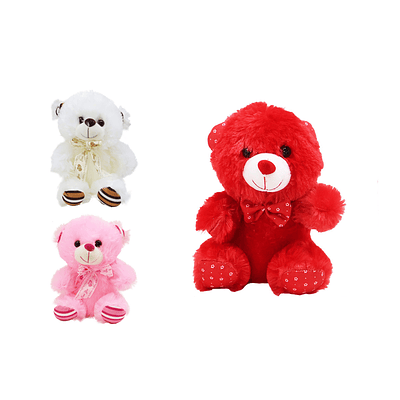 Peluche oso adorable 14*20cm Color Aleatorio