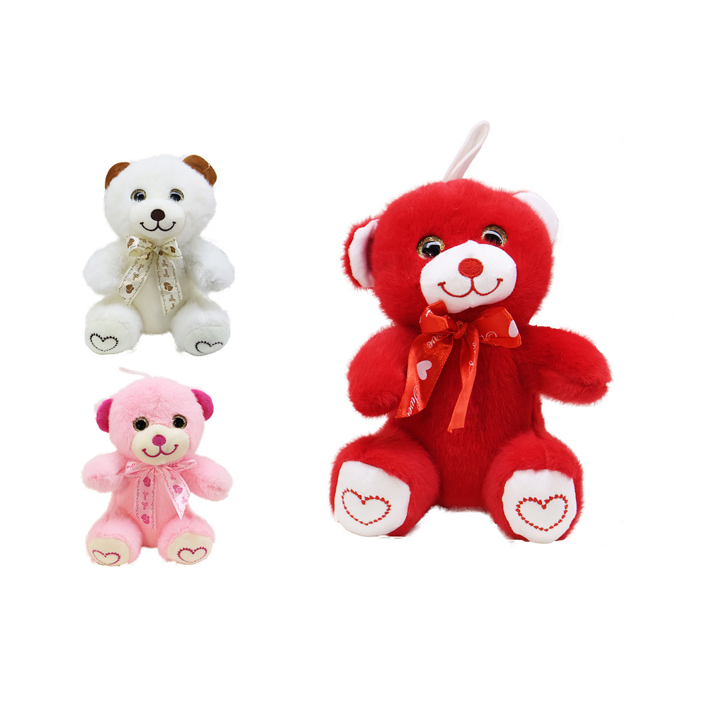 Peluche oso adorable 14*20cm Color Aleatorio