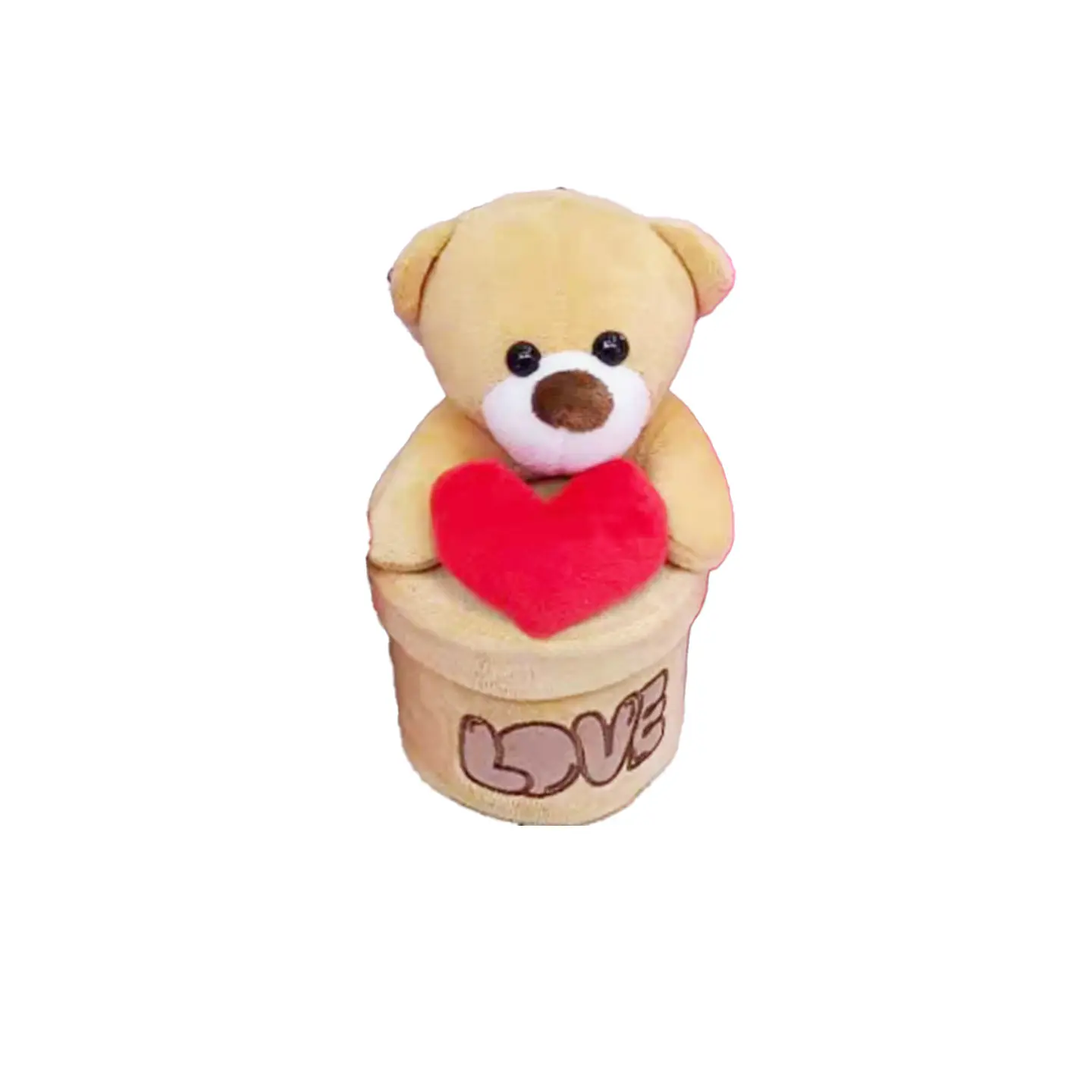 Peluche oso adorable de San Valentín 15*20cm Color Aleatorio 1